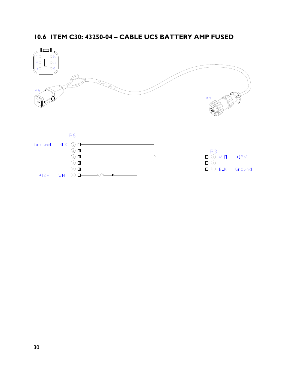 6 item c30: 43250-04 | NORAC UC4.5-BC-JD11 User Manual | Page 32 / 33