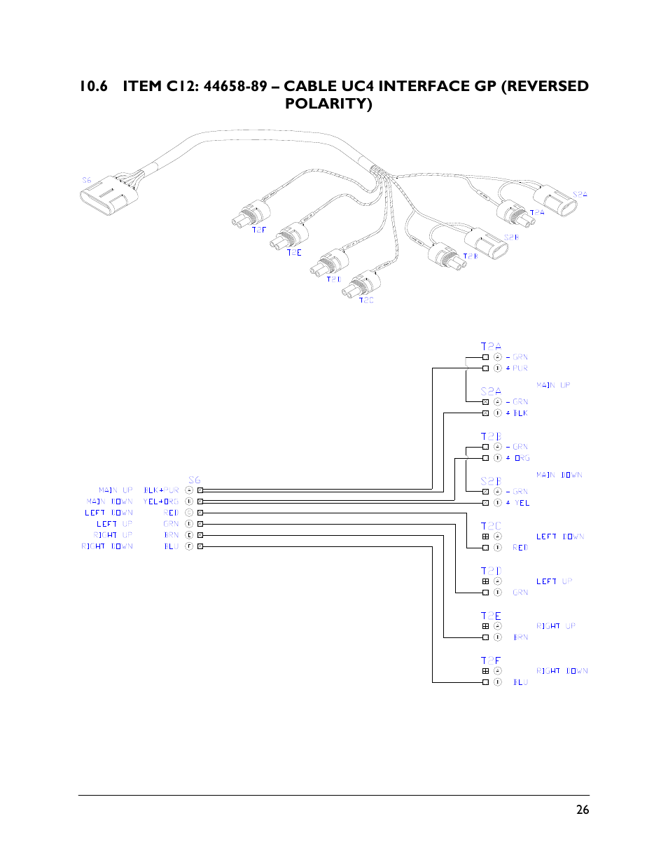 6 item c12: 44658-89 | NORAC UC4.5-BC-MC1 User Manual | Page 29 / 31