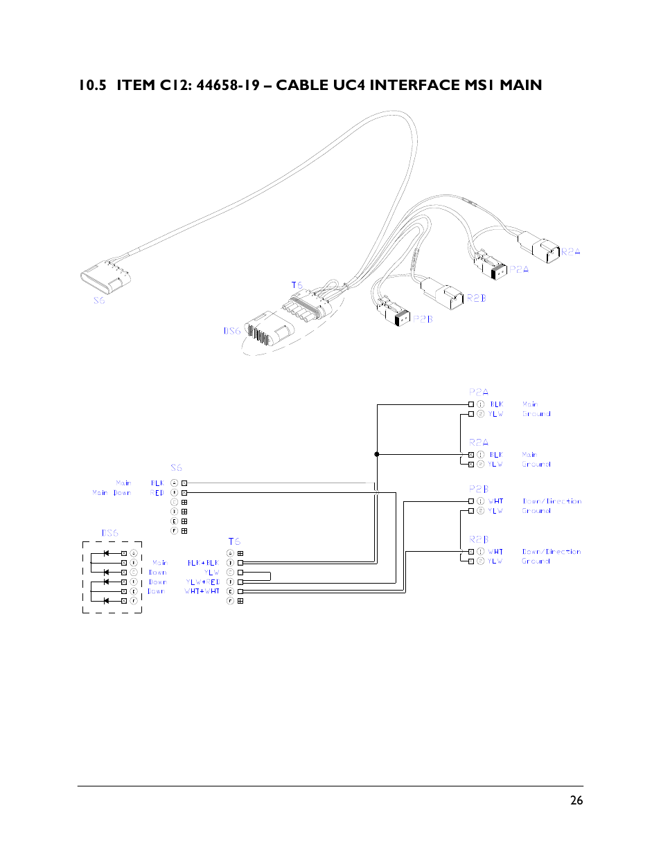 5 item c12: 44658-19 | NORAC UC4.5-BC-MS1 User Manual | Page 29 / 32