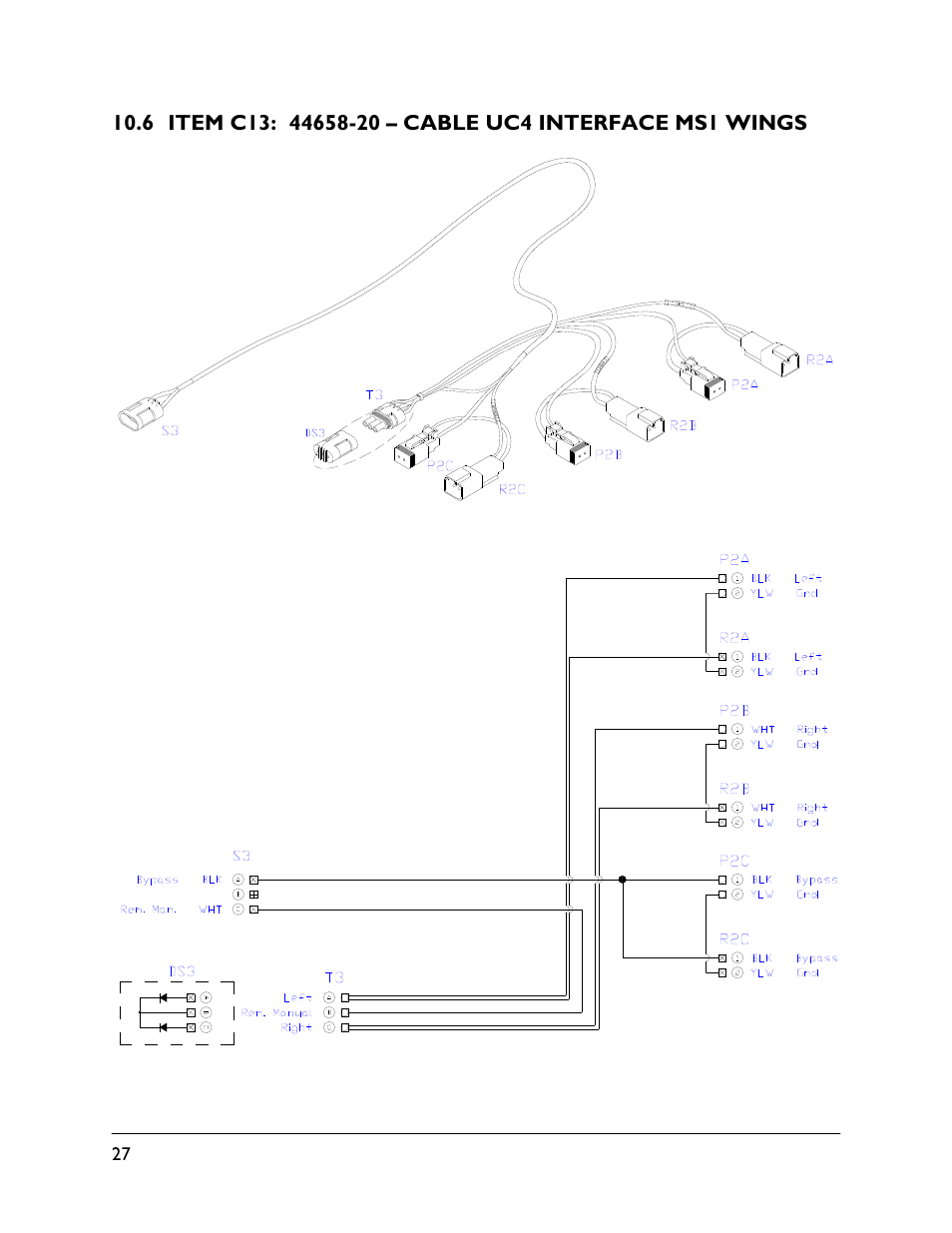 6 item c13: 44658-20 | NORAC UC4.5-BC-MS1 User Manual | Page 30 / 32