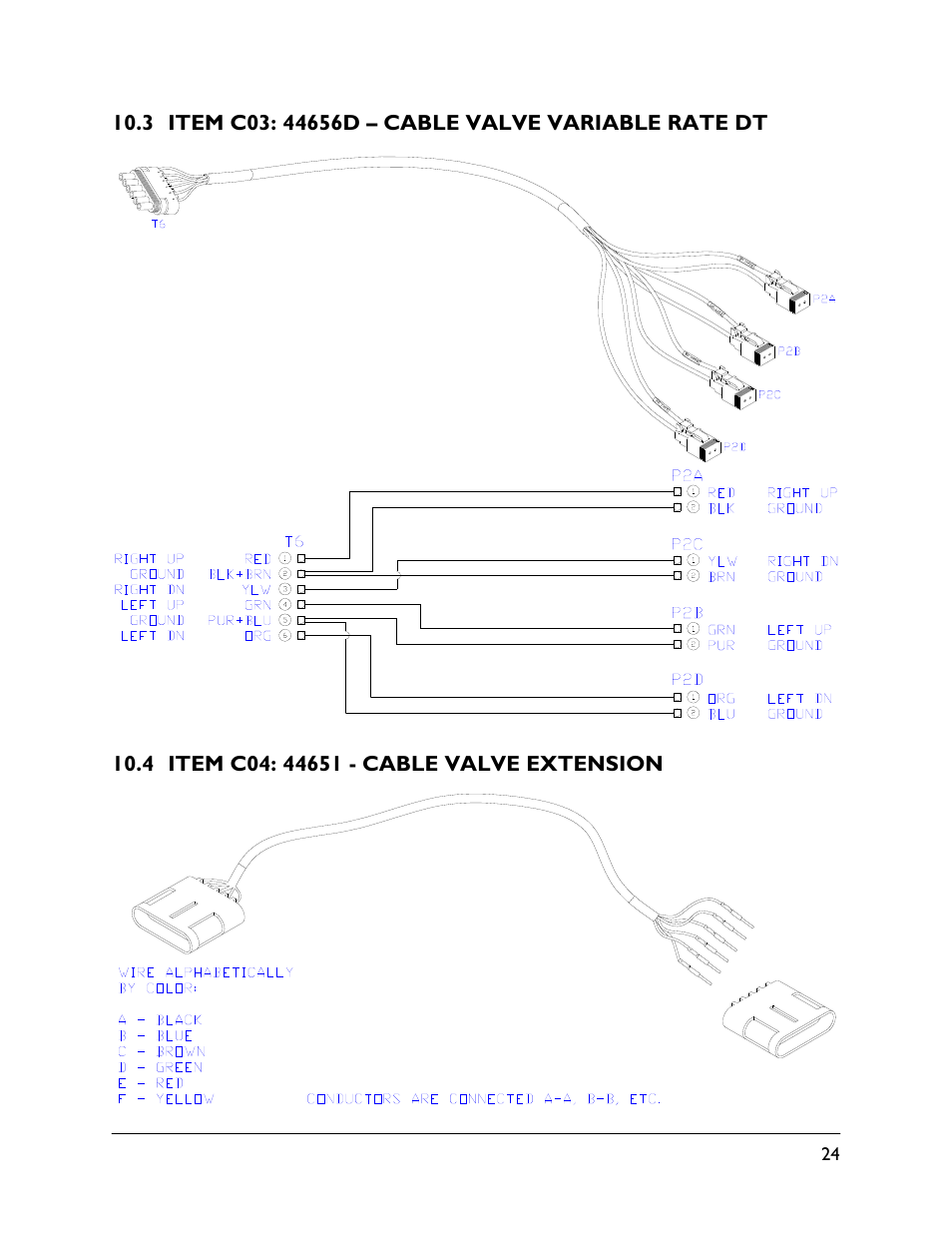 3 item c03: 44656d, 4 item c04: 44651 | NORAC UC4.5-BC-NT3 User Manual | Page 27 / 31