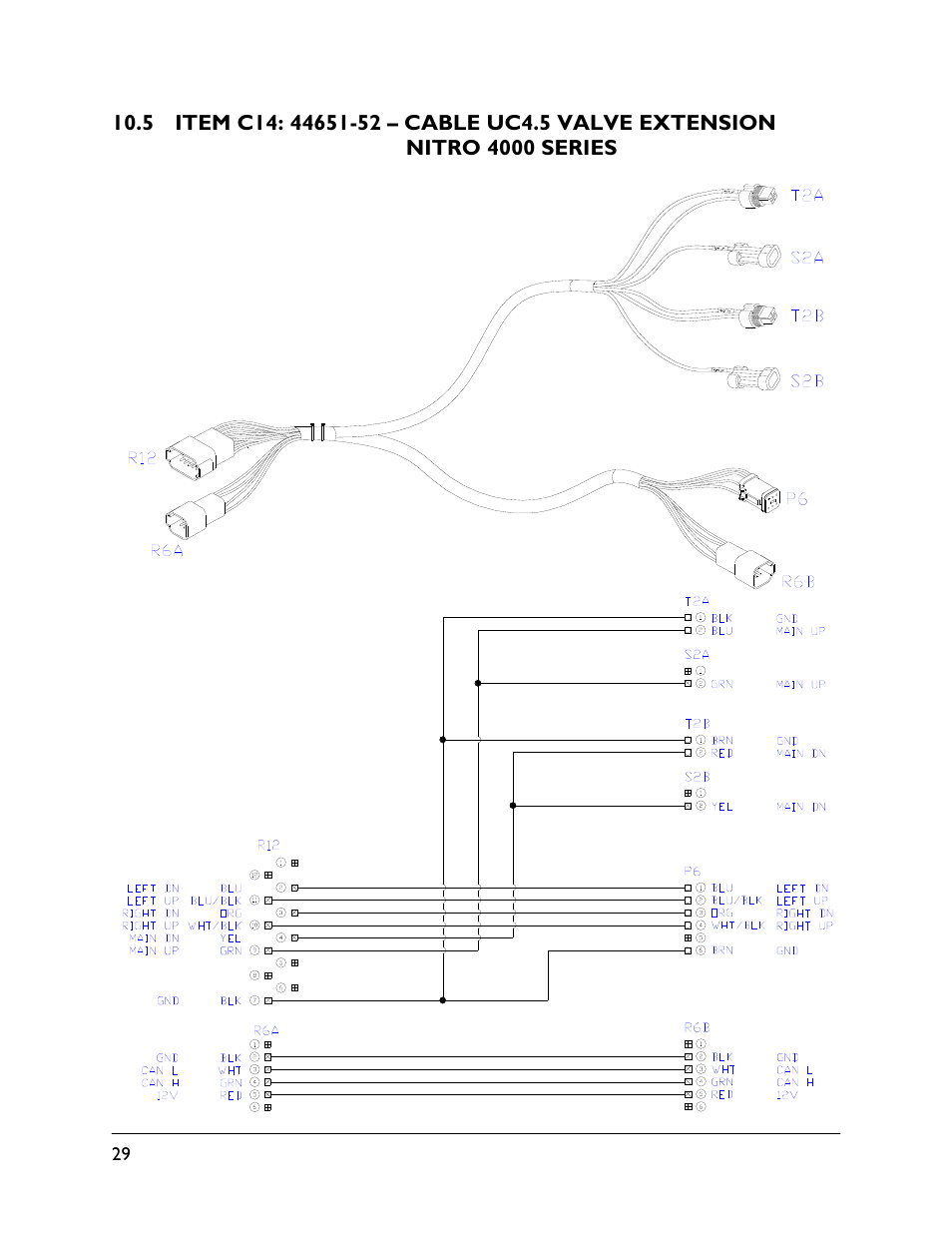 5 item c14: 44651-52 | NORAC UC4.5-BC-NT4 User Manual | Page 32 / 35