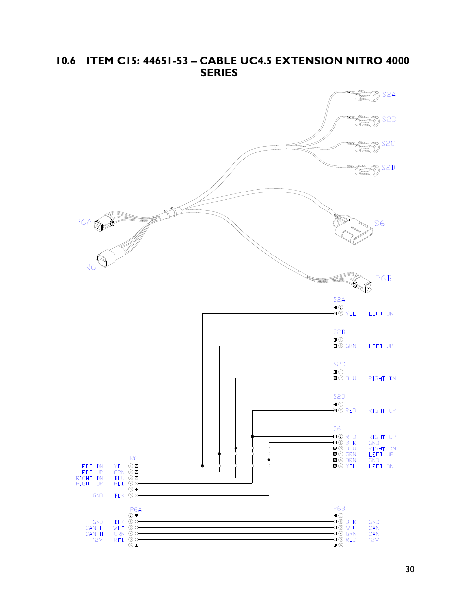 6 item c15: 44651-53 | NORAC UC4.5-BC-NT4 User Manual | Page 33 / 35