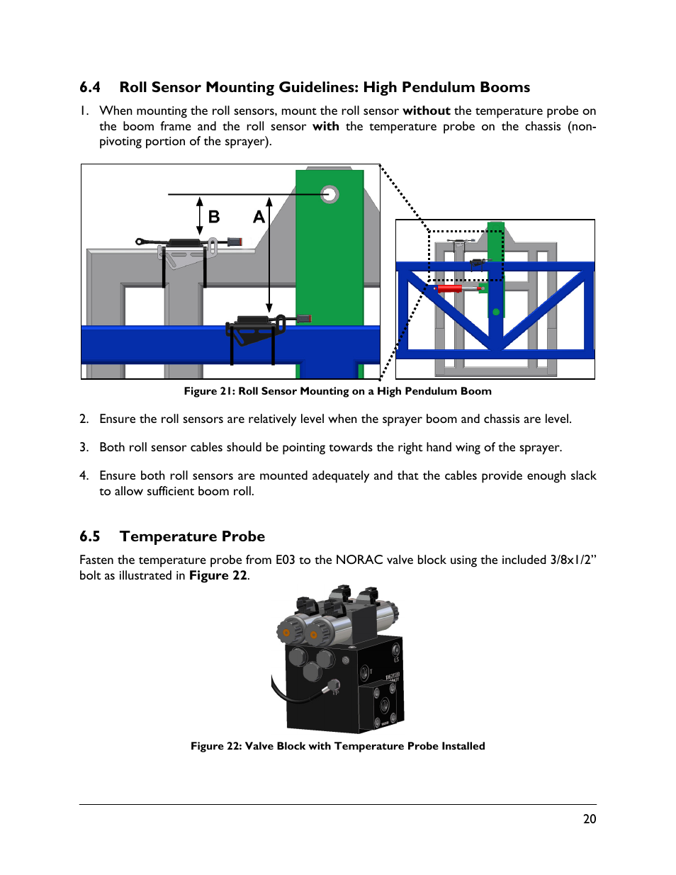 5 temperature probe | NORAC UC4.5-BC-PS1 User Manual | Page 23 / 38