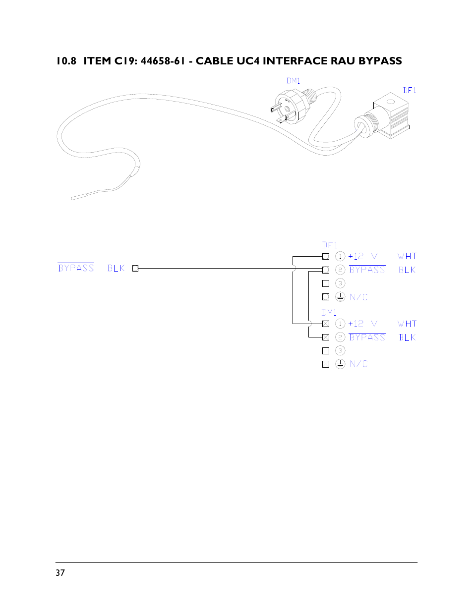 8 item c19: 44658-61 | NORAC UC4.5-BC-RA1 User Manual | Page 40 / 42