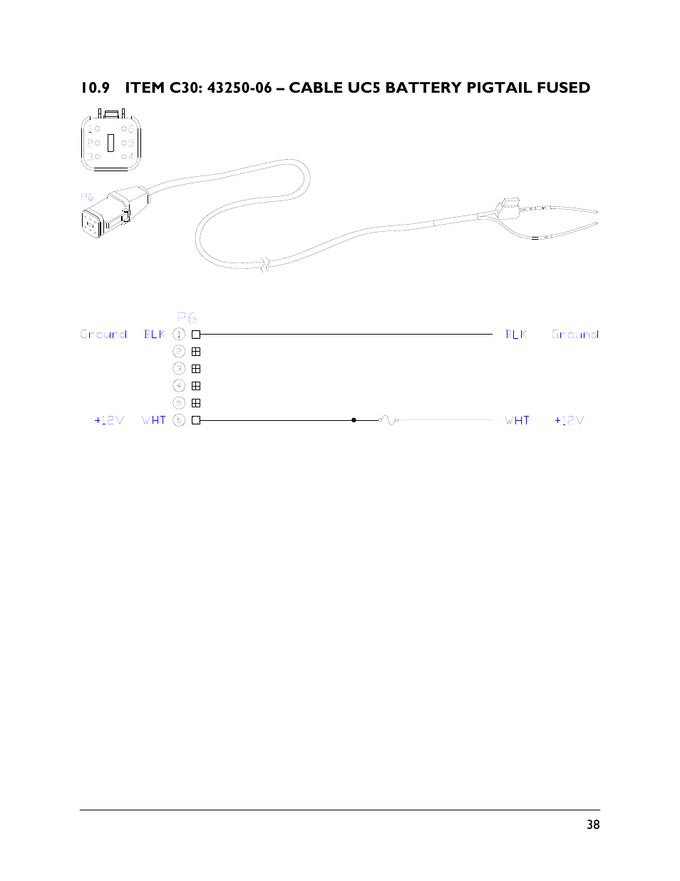 9 item c30: 43250-06 | NORAC UC4.5-BC-RA1 User Manual | Page 41 / 42