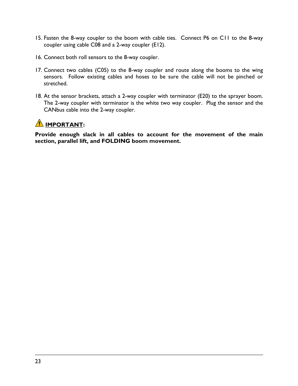 NORAC UC4.5-BC-RG6 User Manual | Page 26 / 38