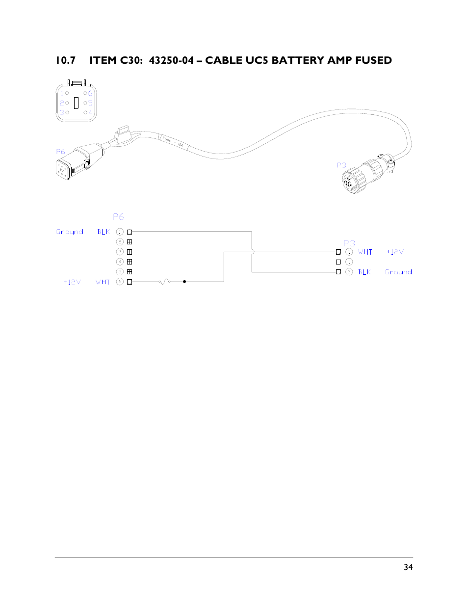 7 item c30: 43250-04 | NORAC UC4.5-BC-RG6 User Manual | Page 37 / 38