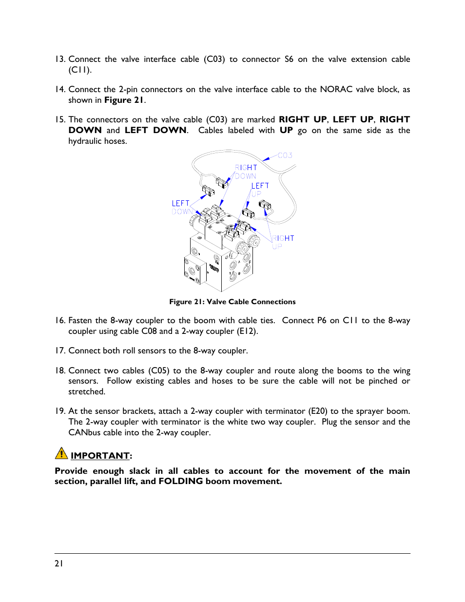 NORAC UC4.5-BC-RG4 User Manual | Page 24 / 36
