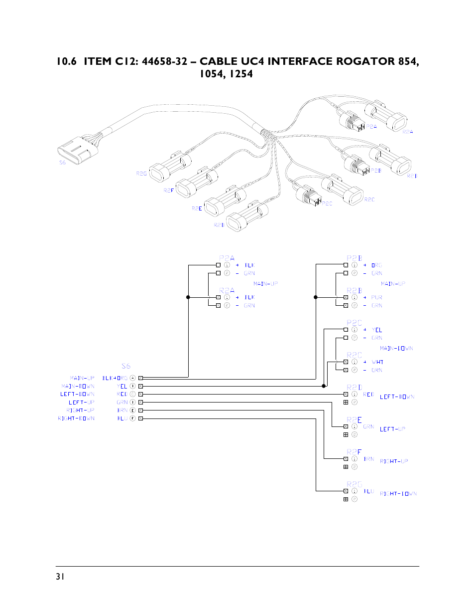 6 item c12: 44658-32 | NORAC UC4.5-BC-RG4 User Manual | Page 34 / 36
