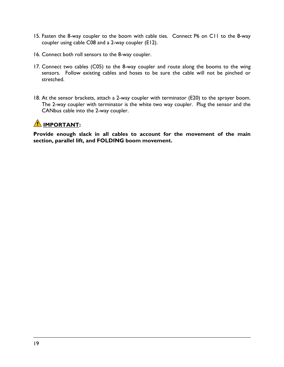 NORAC UC4.5-BC-RG5 User Manual | Page 22 / 35