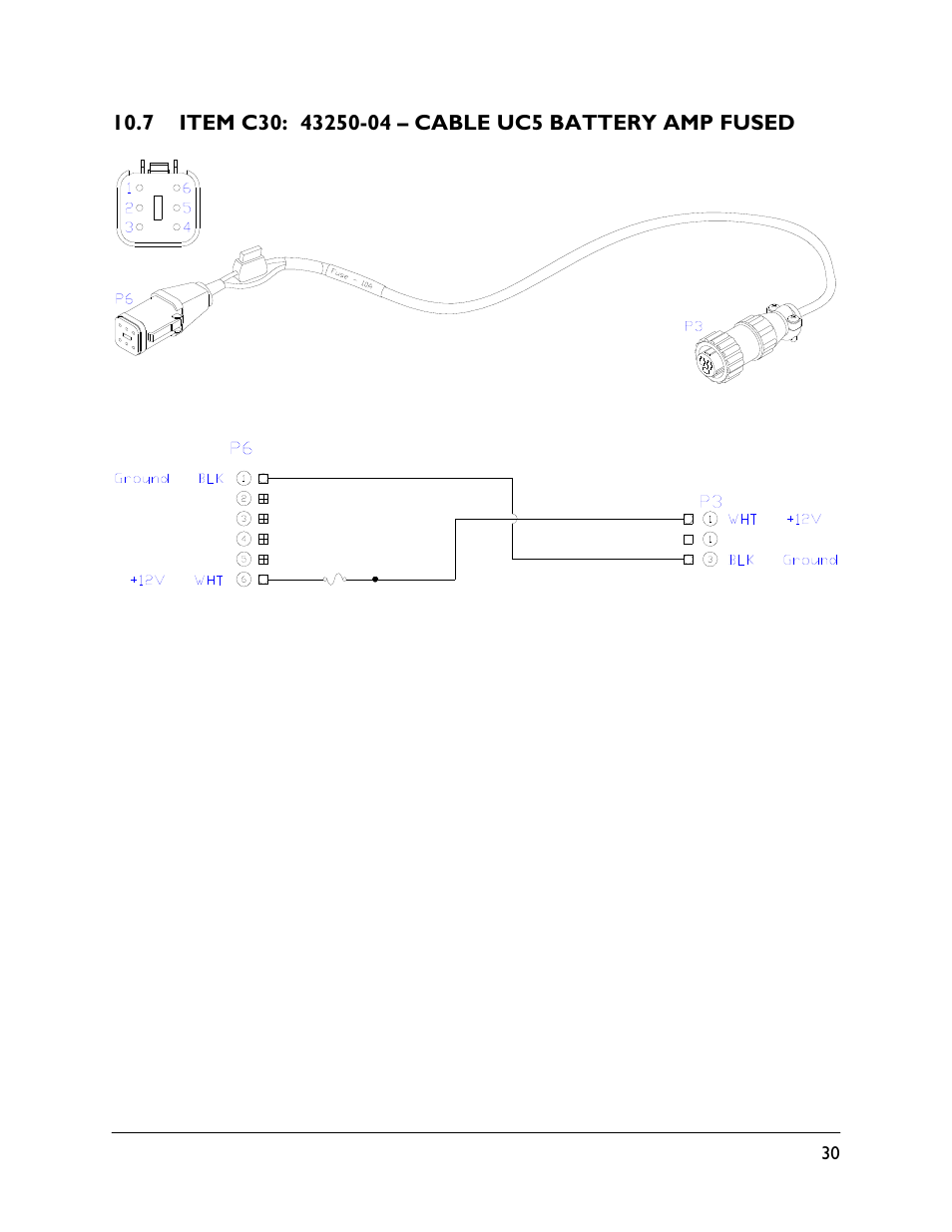 7 item c30: 43250-04 | NORAC UC4.5-BC-RG5 User Manual | Page 33 / 35