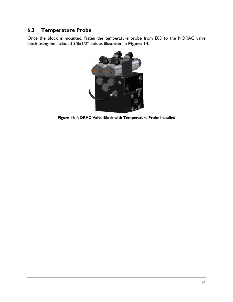 3 temperature probe | NORAC UC4.5-BC-SC2 User Manual | Page 17 / 33