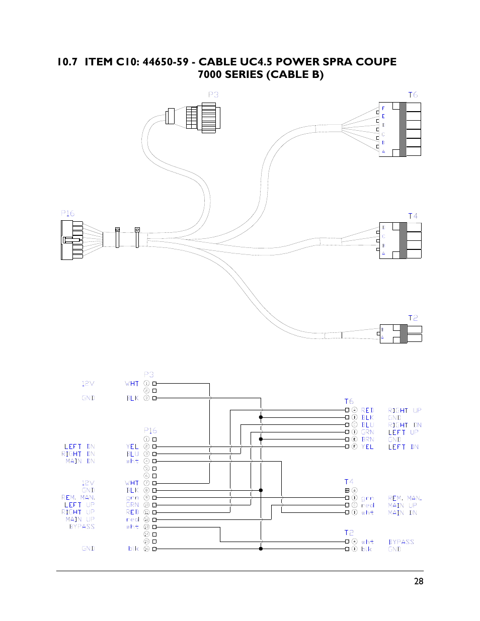 7 item c10: 44650-59 | NORAC UC4.5-BC-SC2 User Manual | Page 31 / 33