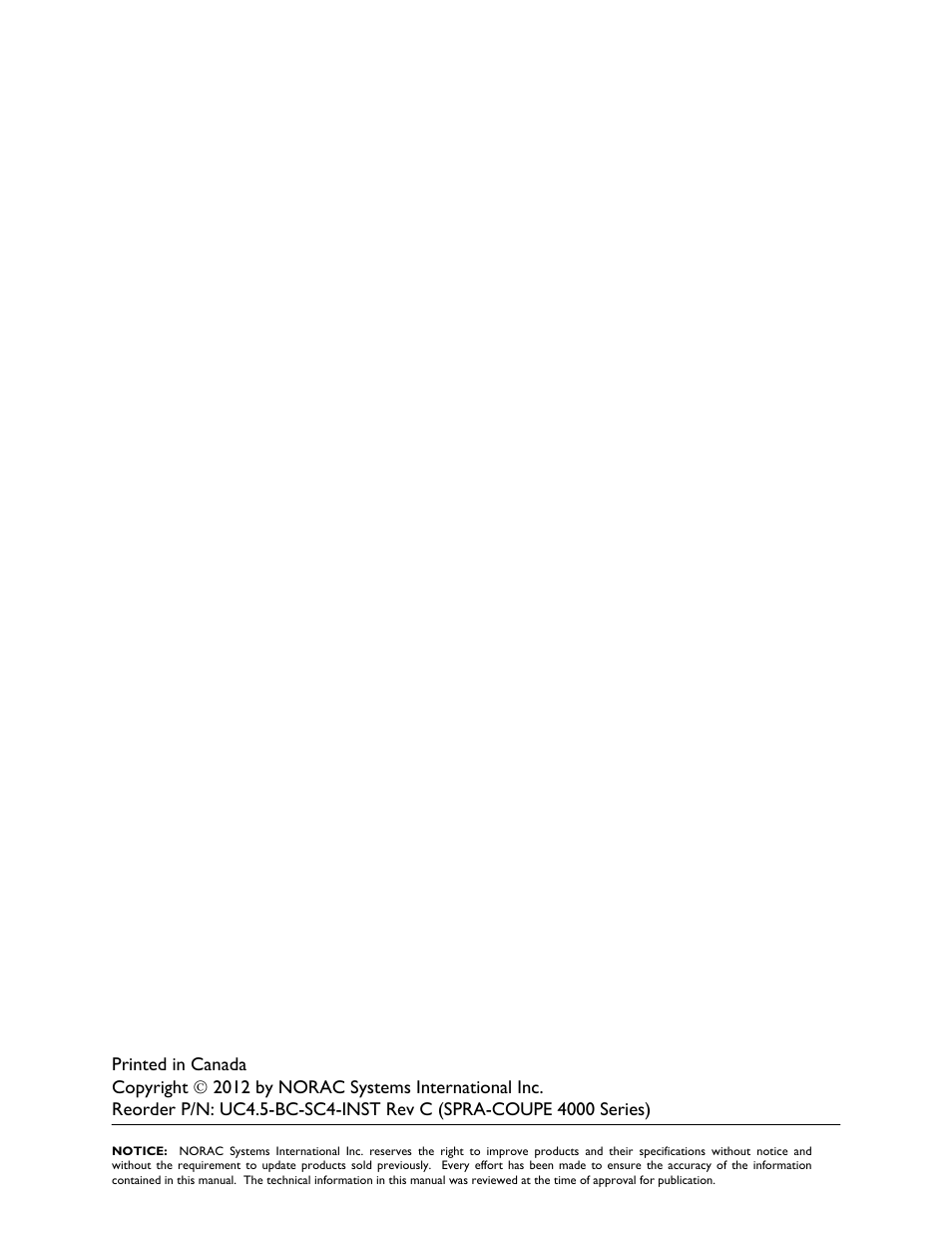 NORAC UC4.5-BC-SM2 User Manual | Page 2 / 30