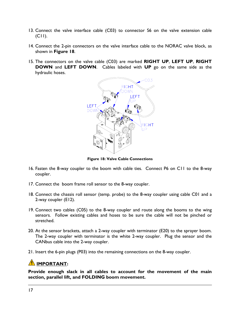 NORAC UC4.5-BC-SS1 User Manual | Page 20 / 34