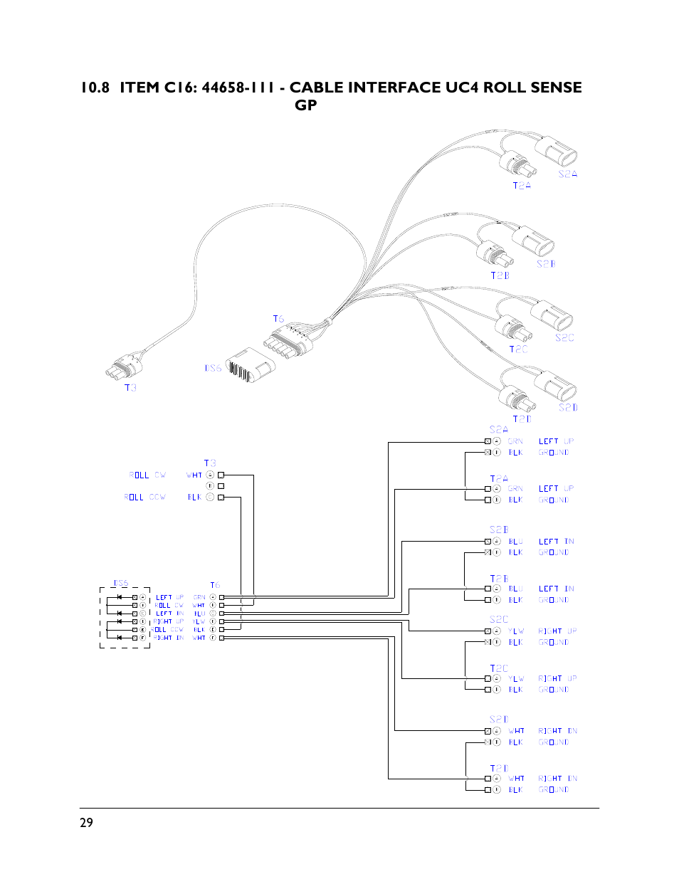 8 item c16: 44658-111 | NORAC UC4.5-BC-SS1 User Manual | Page 32 / 34