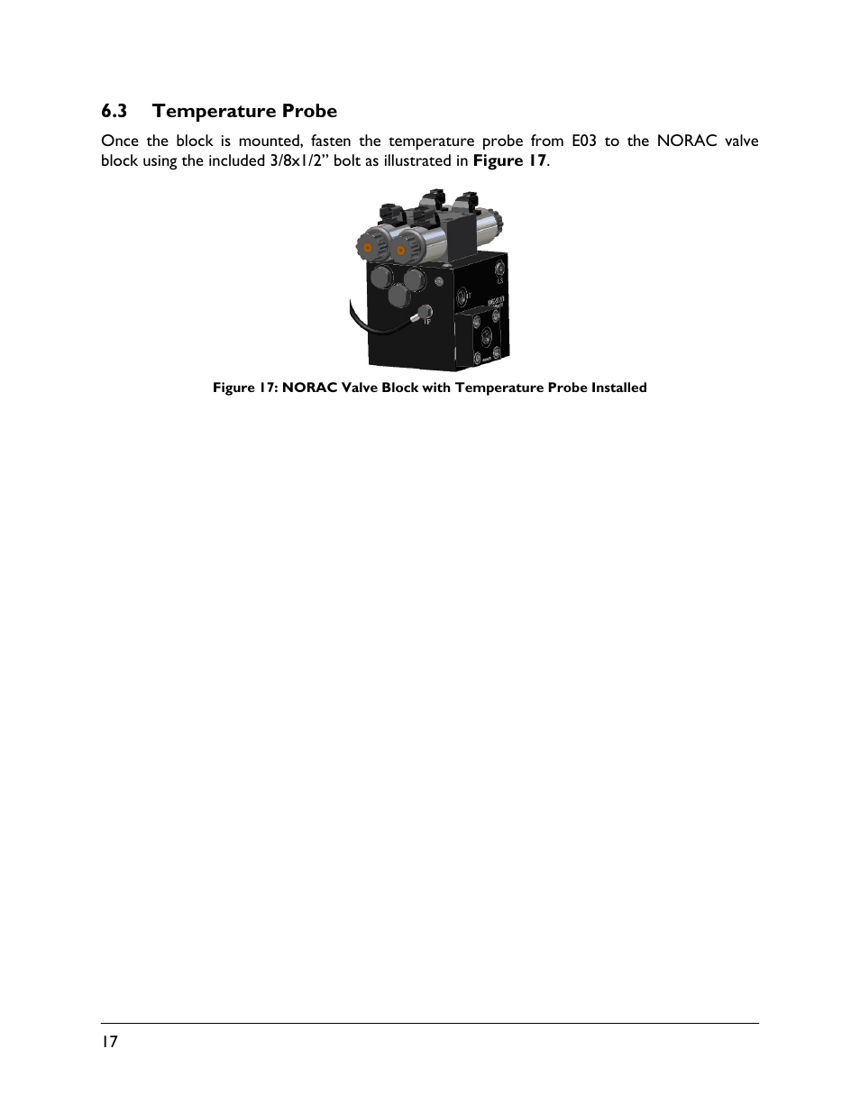 3 temperature probe | NORAC UC4.5-BC-TA1 User Manual | Page 20 / 36