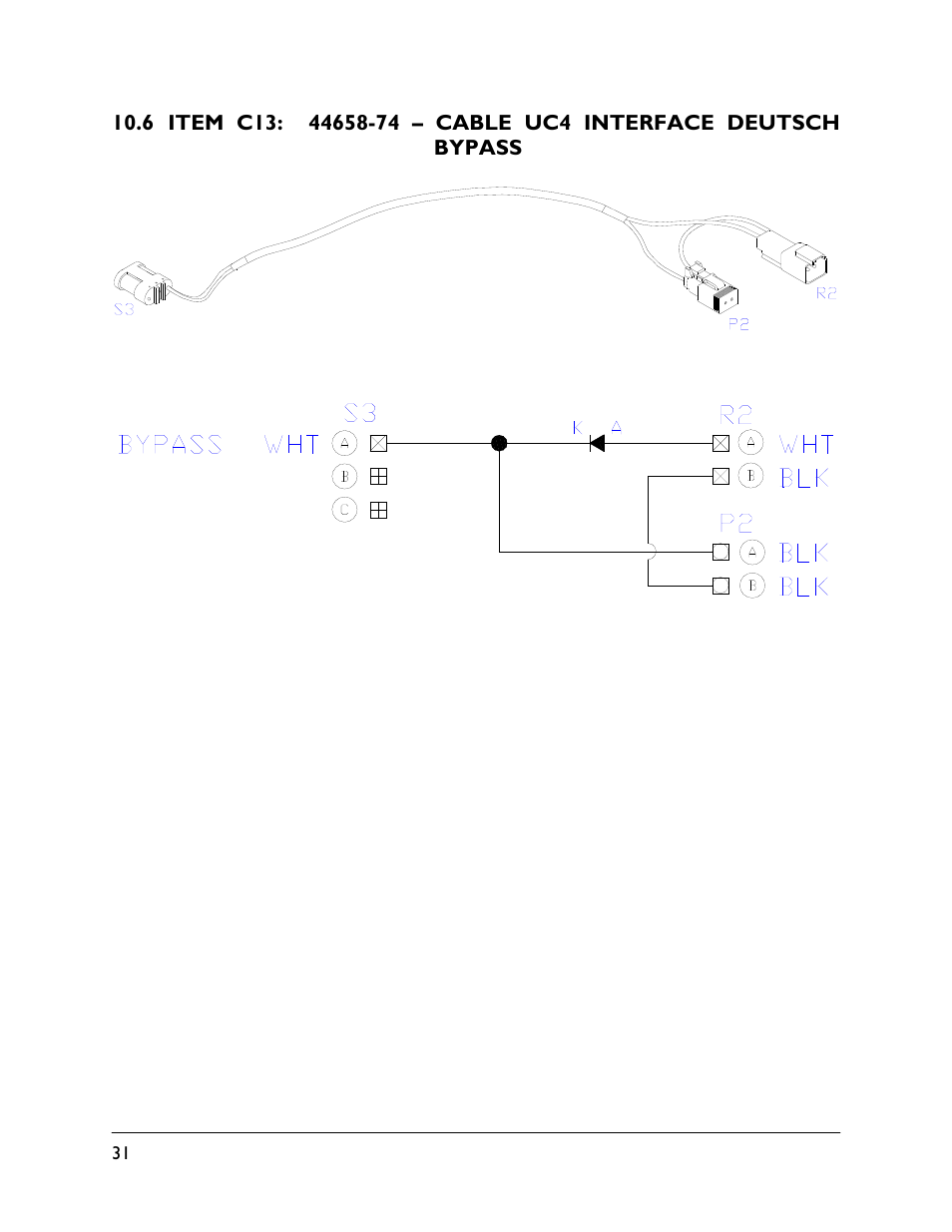 6 item c13: 44658-74 | NORAC UC4.5-BC-TA1 User Manual | Page 34 / 36