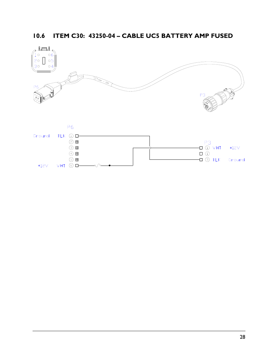 6 item c30: 43250-04 | NORAC UC4.5-BC-VS1 User Manual | Page 31 / 33