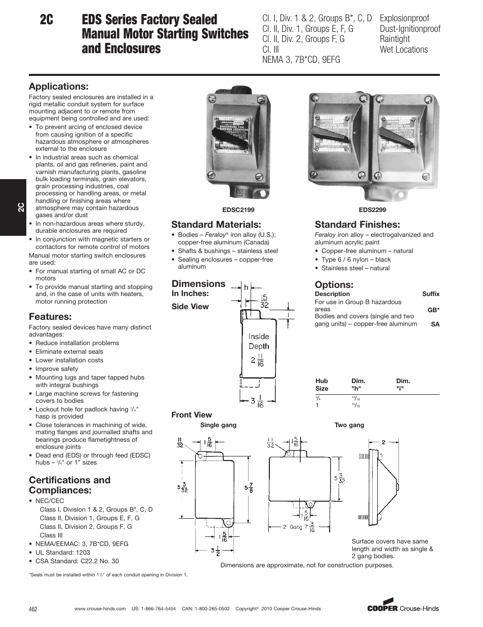 Cooper Bussmann EDSC2199 User Manual | 3 pages