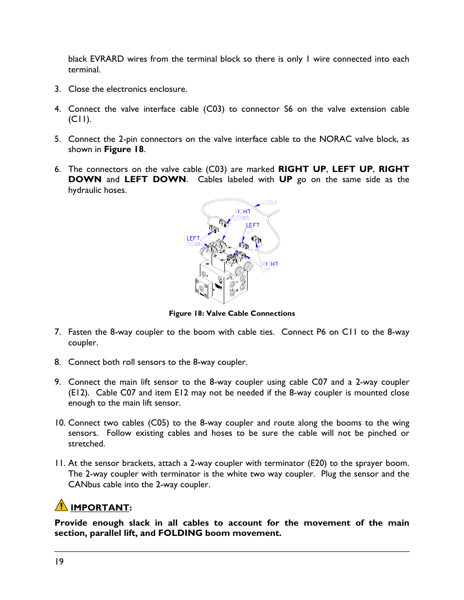 NORAC UC4.5-BC-EV1 User Manual | Page 22 / 34