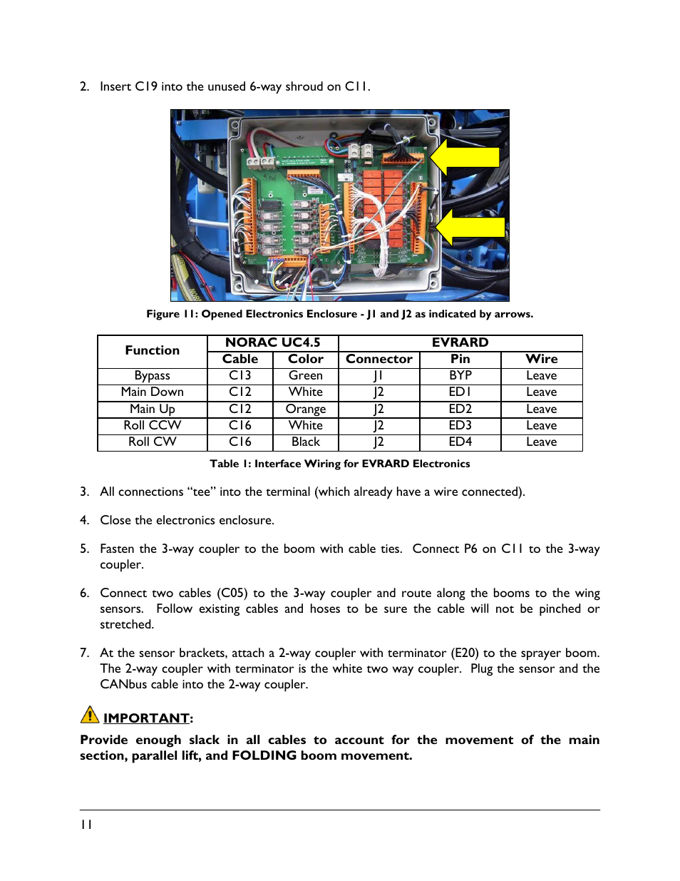 NORAC UC4.5-BC-EV5 Part 1 User Manual | Page 14 / 23