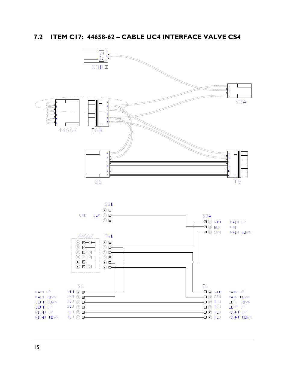 2 item c17: 44658-62 | NORAC UC4.5-CS4 User Manual | Page 18 / 20