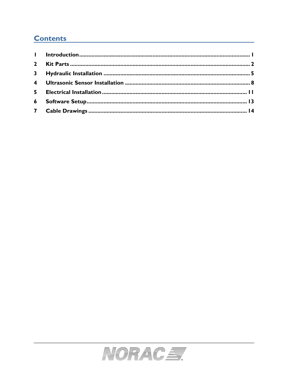 NORAC UC4.5-CS4 User Manual | Page 3 / 20