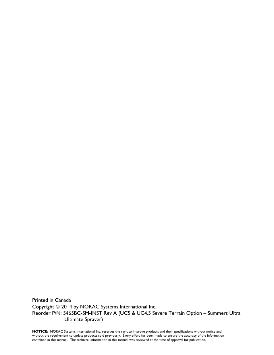 NORAC 5465BC-SM User Manual | Page 2 / 13