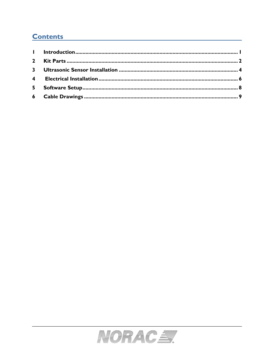 NORAC 5465BC-SM User Manual | Page 3 / 13