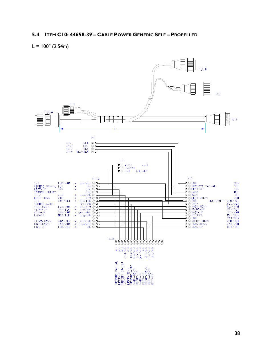 4 item c10: 44658-39 | NORAC UC4+BC+AN2 User Manual | Page 41 / 47