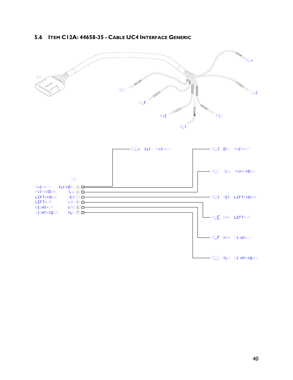 6 item c12a: 44658-35 | NORAC UC4+BC+AN2 User Manual | Page 43 / 47