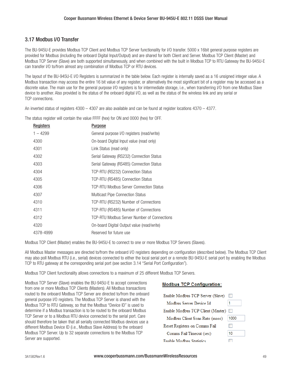 Cooper Bussmann VERSION 1.6 BU-945U-E 802.11 DSSS User Manual | Page 49 / 82