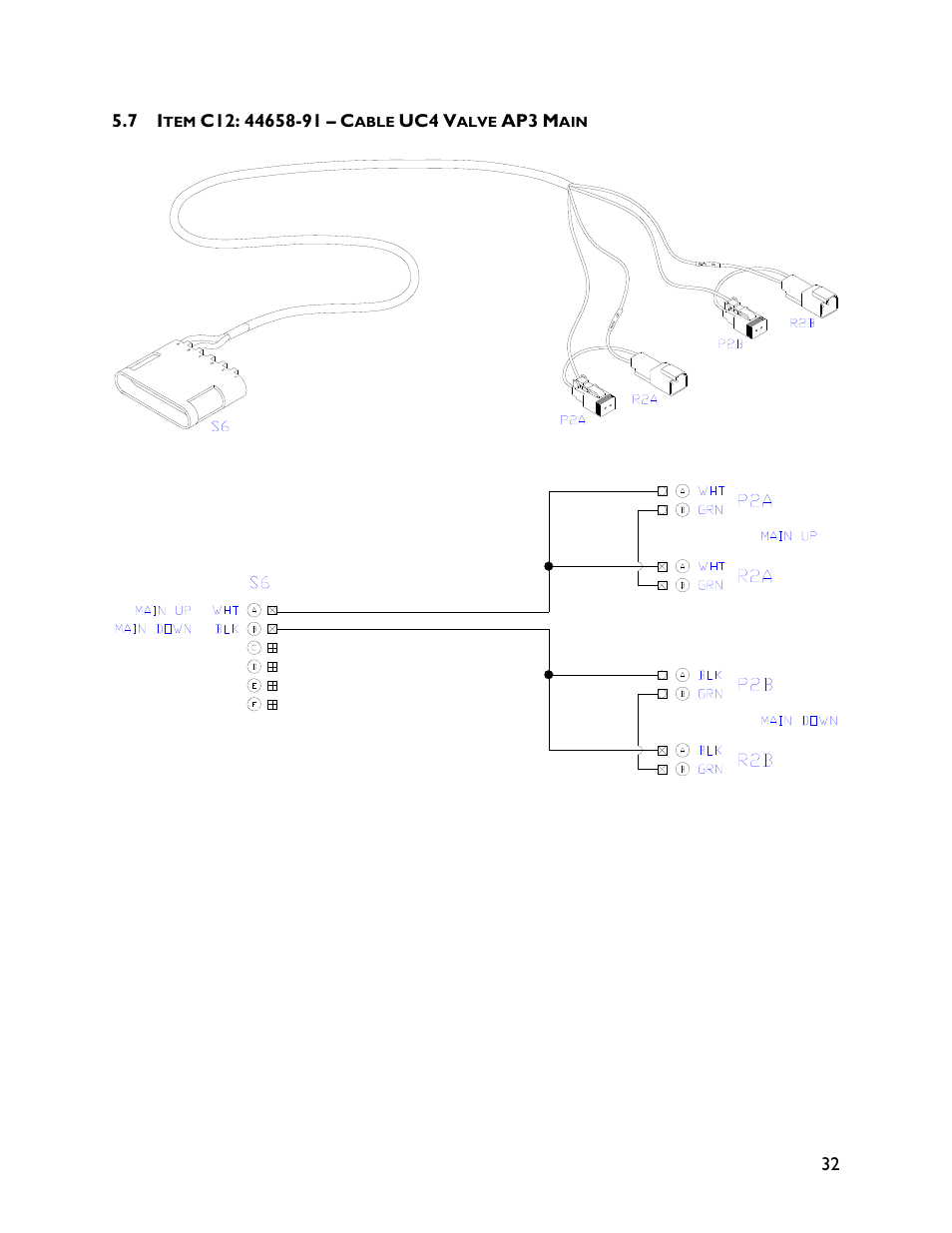 7 item c12: 44658-91 | NORAC UC4+BC+AP3 User Manual | Page 35 / 38