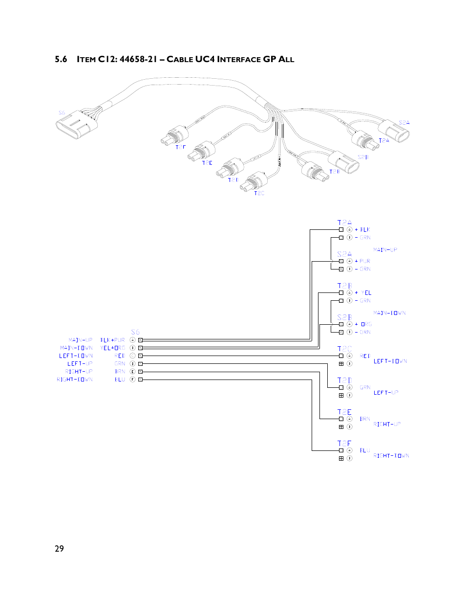 6 item c12: 44658-21 | NORAC UC4+BC+CS2 User Manual | Page 32 / 35