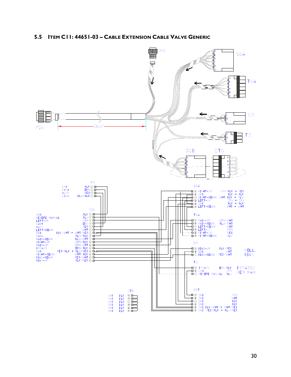 5 item c11: 44651-03 | NORAC UC4+BC+CS3 User Manual | Page 33 / 38