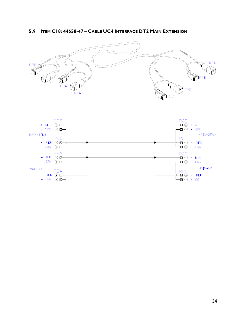 9 item c18: 44658-47 | NORAC UC4+BC+CS3 User Manual | Page 37 / 38