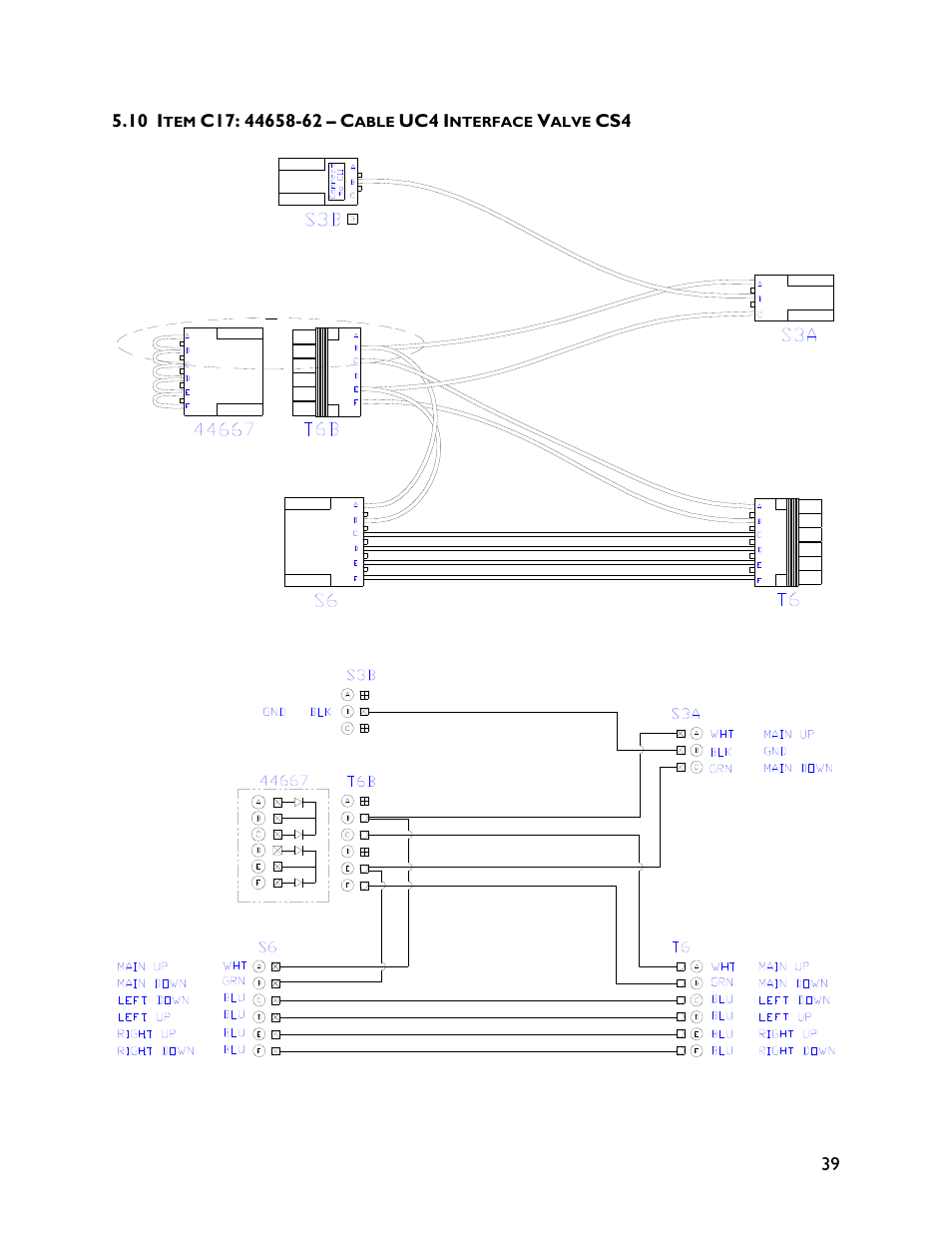 10 item c17: 44658-62 | NORAC UC4+BC+CS5 User Manual | Page 41 / 44