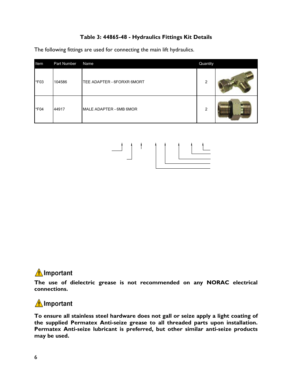 6 m b - 6 m or x 90 | NORAC UC4+BC+CS5 User Manual | Page 8 / 44