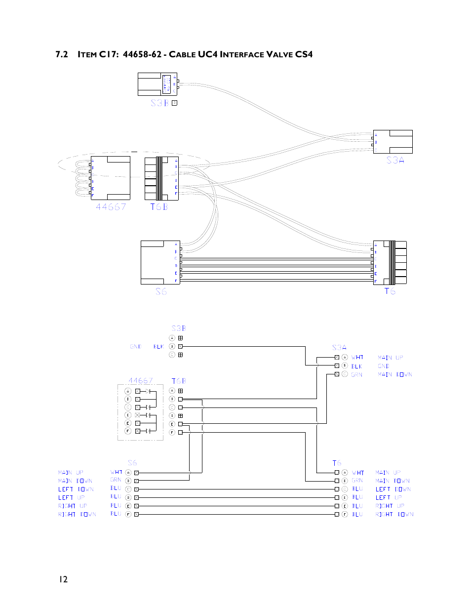 2 item c17: 44658-62 | NORAC UC4+CS4-4B User Manual | Page 14 / 15