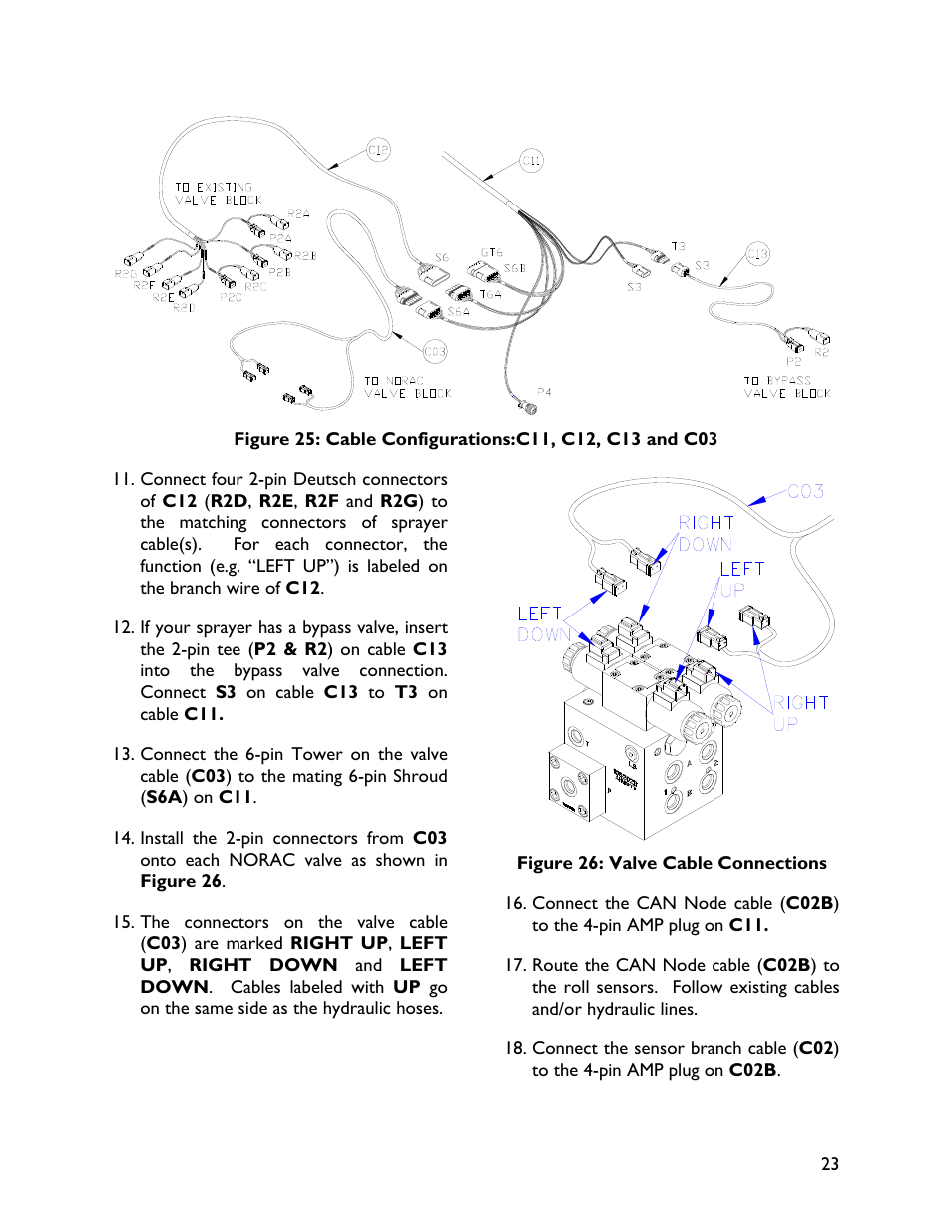 NORAC UC4+BC+FC2 User Manual | Page 25 / 36