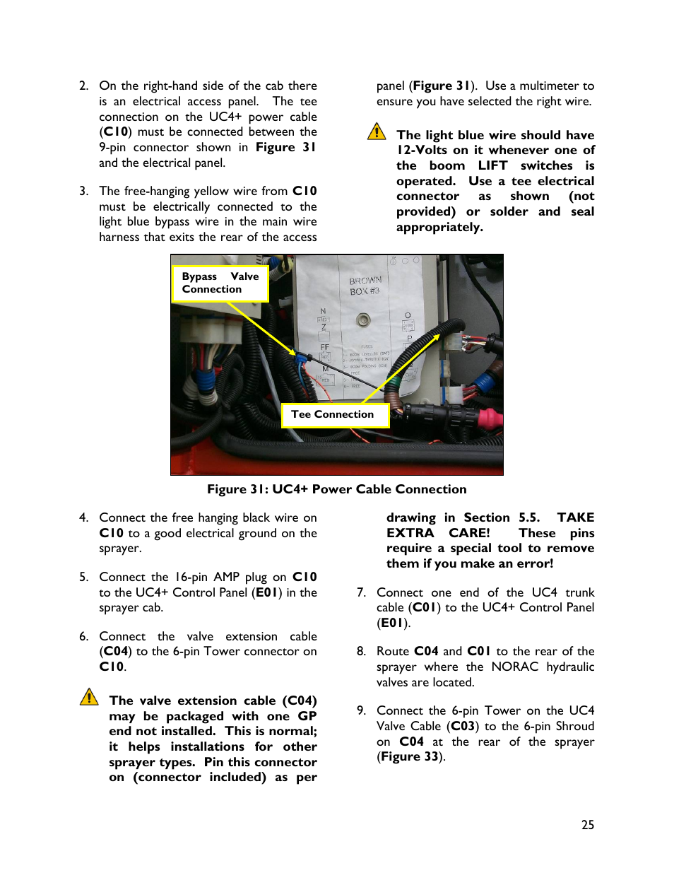 NORAC UC4+BC+GM1 User Manual | Page 27 / 35