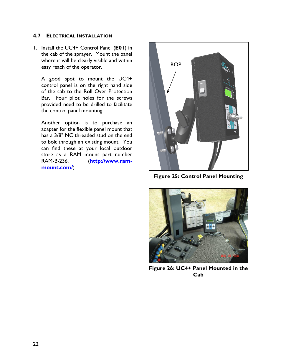 7 electrical installation | NORAC UC4+BC+GV1 User Manual | Page 24 / 38