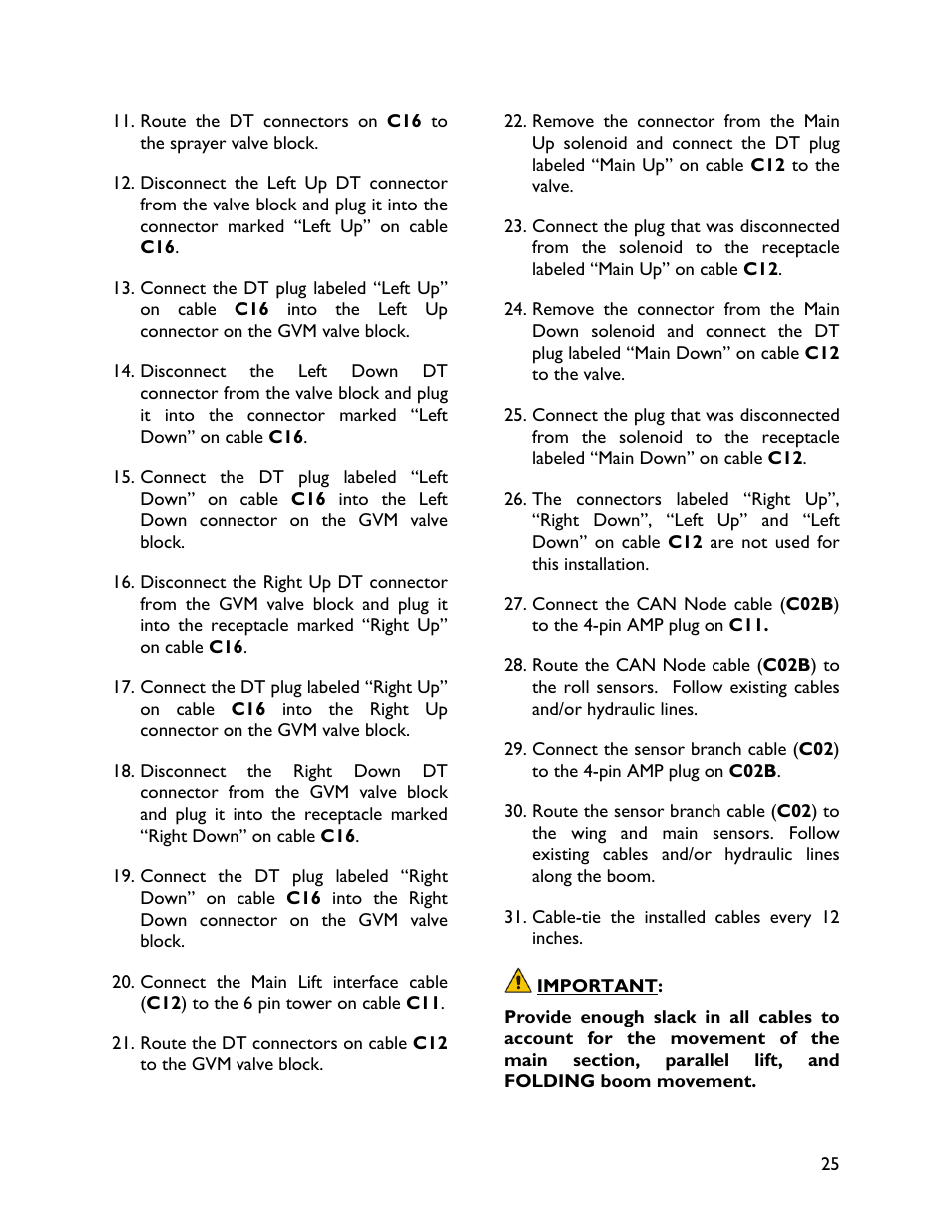 NORAC UC4+BC+GV1 User Manual | Page 27 / 38