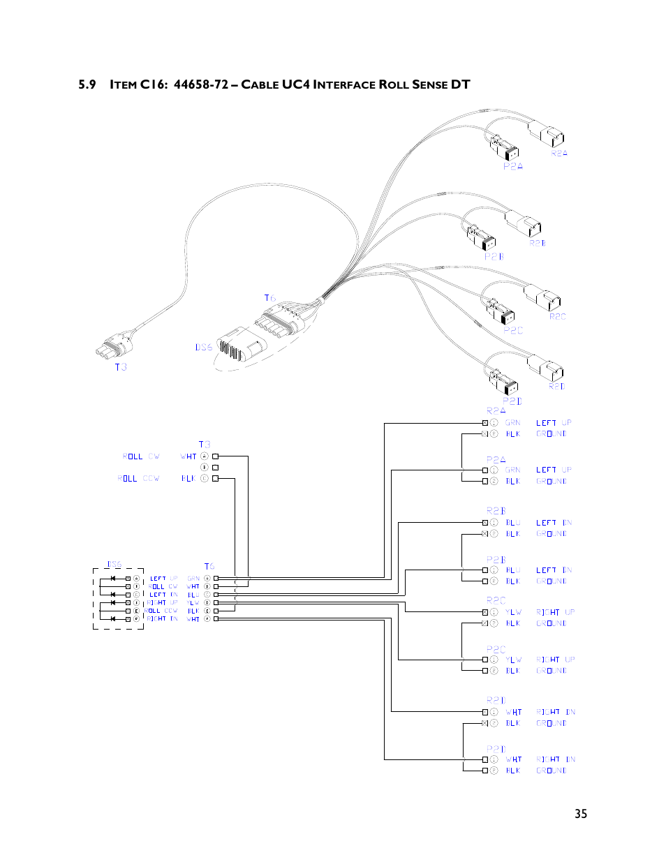 9 item c16: 44658-72 | NORAC UC4+BC+GV1 User Manual | Page 37 / 38