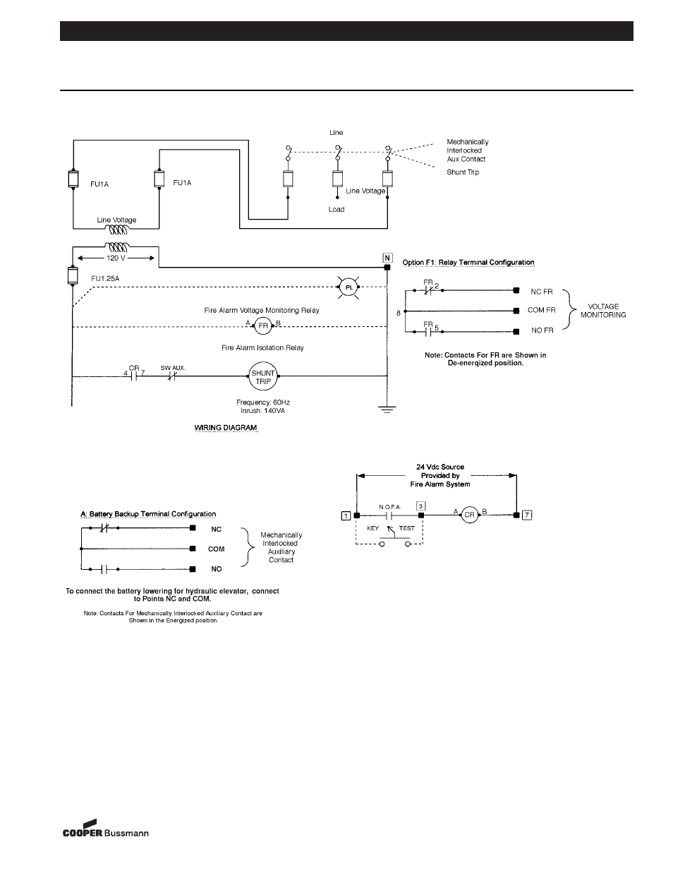 Power module, Switch ps, Bussmann | All-in-one module | Cooper Bussmann Power Module PS User Manual | Page 4 / 5