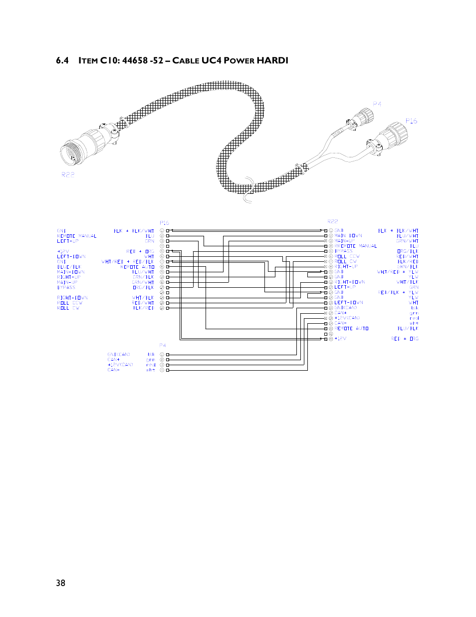 4 item c10: 44658 -52 | NORAC UC4+BC+HD4 Part 1 User Manual | Page 42 / 47