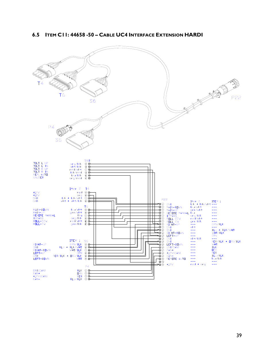 5 item c11: 44658 -50 | NORAC UC4+BC+HD4 Part 1 User Manual | Page 43 / 47