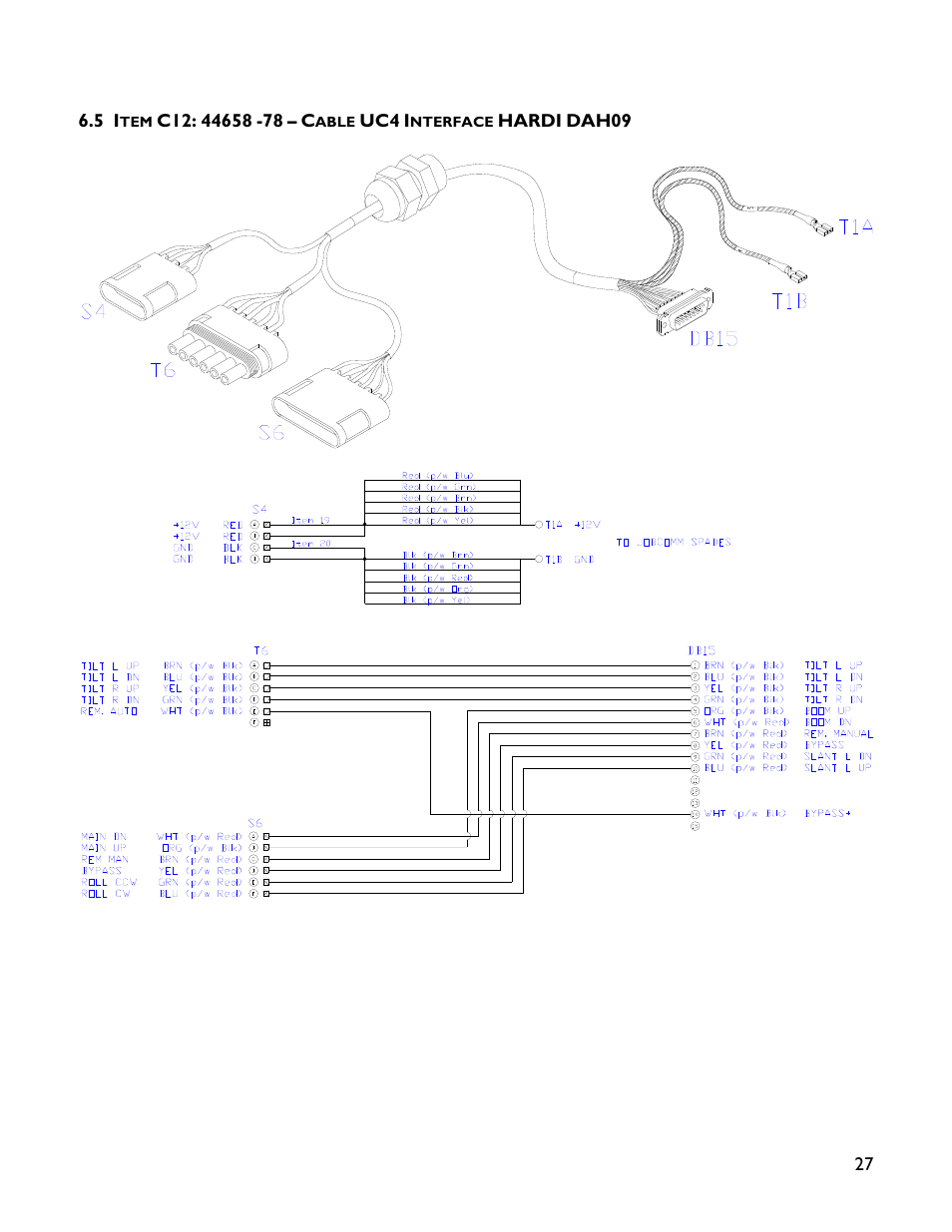 5 item c12: 44658 -78 | NORAC UC4+BC+HD5 Part 1 User Manual | Page 31 / 32